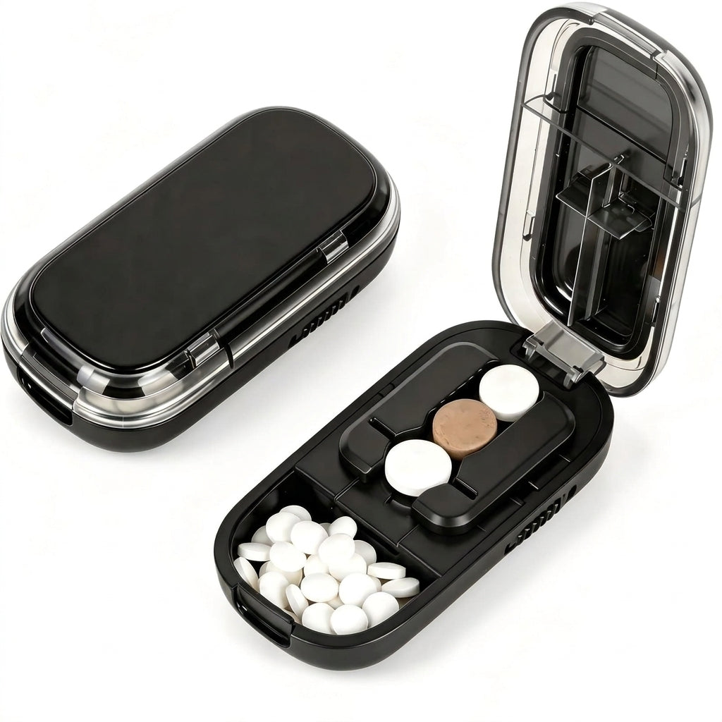 Clean Half & Quarter Pill Cuts — No Crumbs